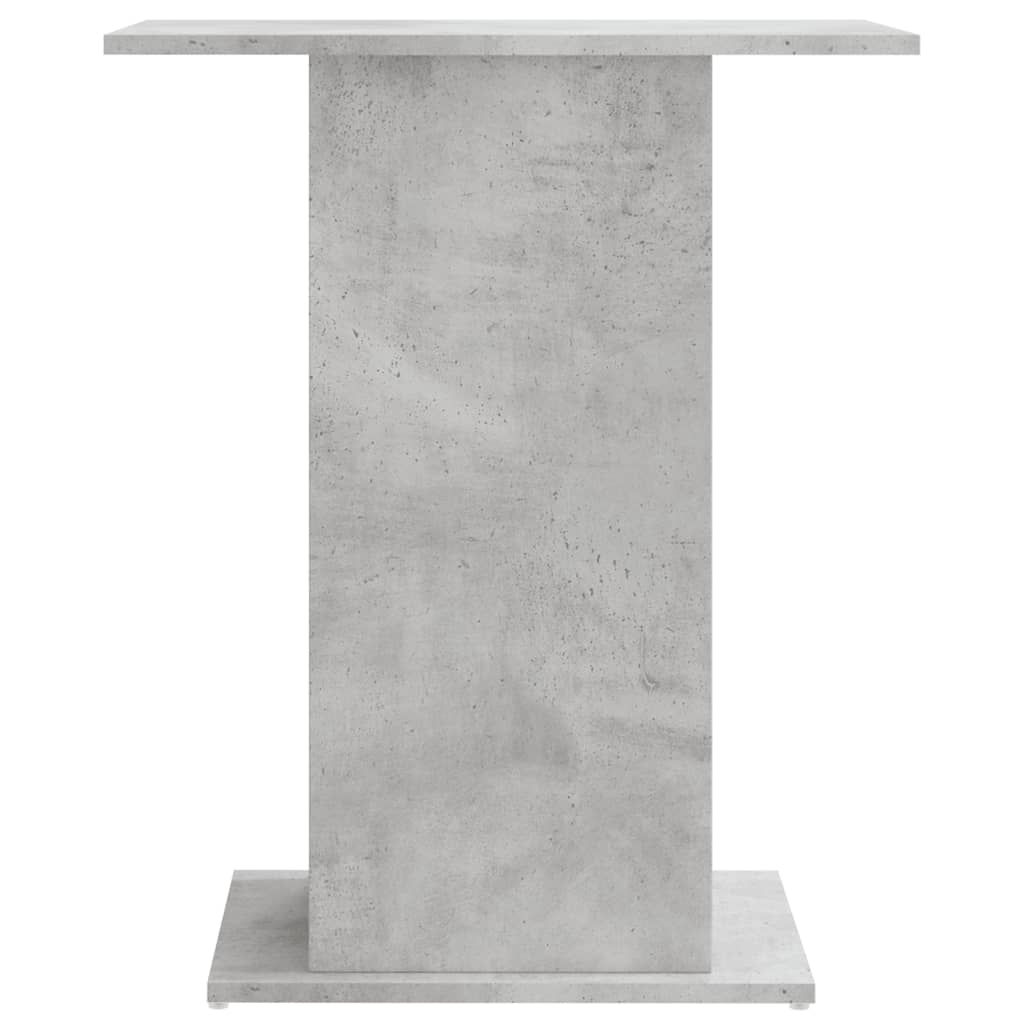 Supporto per Acquario 60,5x36x72,5cm Multistrato Grigio Cemento 833643