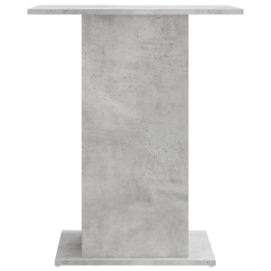 Supporto per Acquario 60,5x36x72,5cm Multistrato Grigio Cemento 833643