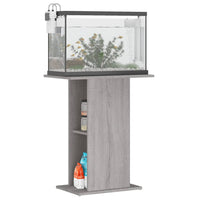 Supporto per Acquario 60,5x36x72,5 cm Multistrato Grigio Sonomacod mxl 78549