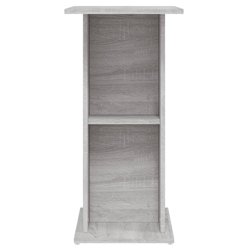 Supporto per Acquario 60,5x36x72,5 cm Multistrato Grigio Sonoma 833645