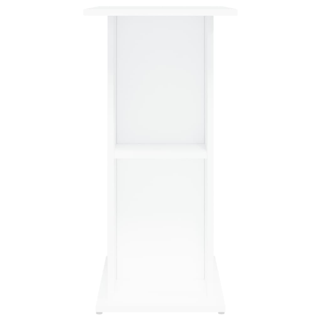 Supporto per Acquario Bianco 36x75x72,5 cm in Legno Multistrato 833647