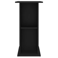 Supporto per Acquario Nero 75x36x72,5 cm in Legno Multistrato 833648