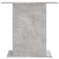 Supporto Acquario 36x75x72,5cm Legno Multistrato Grigio Cemento 833651