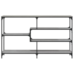 Tavolo Consolle Grigio Sonoma 160x32x95 cm in Legno Multistrato 833958