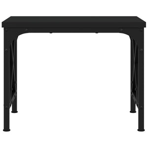 Supporto per Stampante Nero 40x30x31 cm in Legno Multistrato 833985