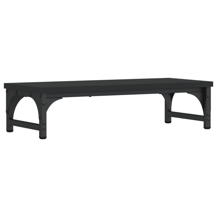 Supporto per Monitor Nero 55x23x14 cm Legno Multistrato 834000