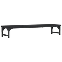 Supporto per Monitor Nero 85x23x15,5 cm Legno Multistrato 834005