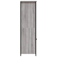 Credenza Grigio Sonoma 62x36x121,5 cm in Legno Multistrato 834213