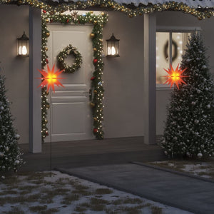 Luce di Natale con Picco Terra e LED Pieghevole Rossa 57 cmcod mxl 107760