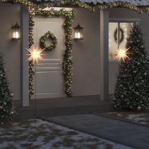 Luce di Natale con Picco Terra e LED Pieghevole Bianca 57 cmcod mxl 83804