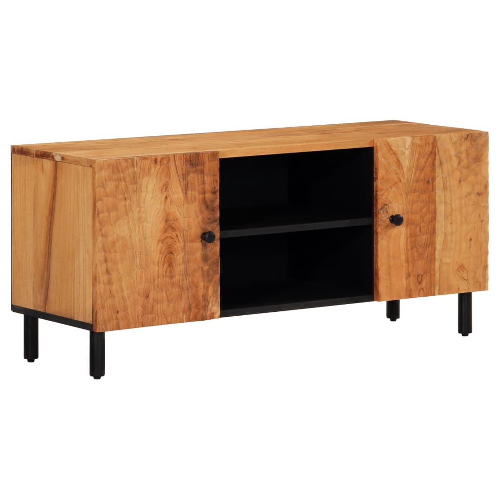 Mobile Porta TV 105x33x46 cm in Legno Massello di Acaciacod mxl 110894