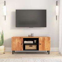 Mobile Porta TV 105x33x46 cm in Legno Massello di Acaciacod mxl 110894