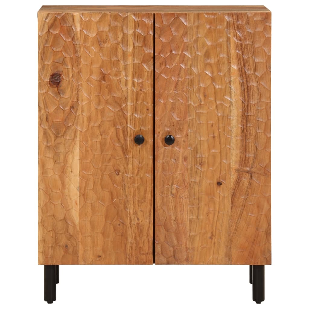 Credenza 60x33x75 cm in Legno Massello di Acacia 356857