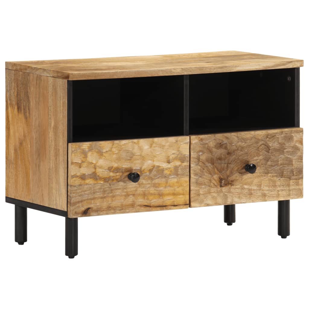 Mobile Porta TV 70x33x46 cm in Legno Massello di Mango 356892