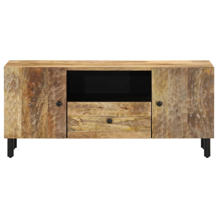 Mobile Porta TV 105x33x46cm in Legno Massello di Mangocod mxl 89345