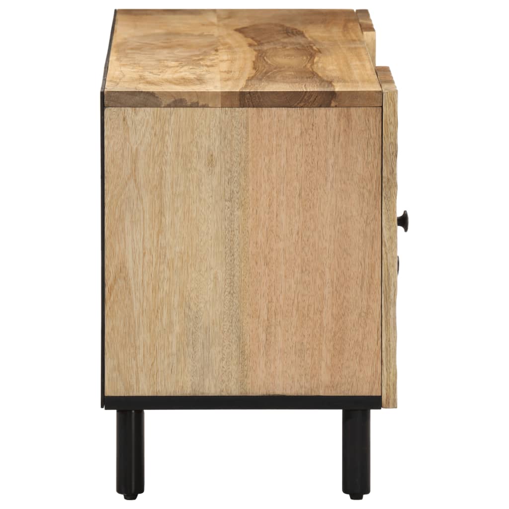 Mobile Porta TV 105x33x46cm in Legno Massello di Mango 356905