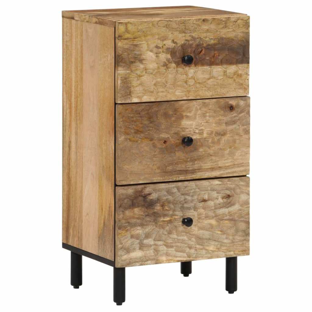 Credenza 40x33x75 cm in Legno Massello di Mango 356914