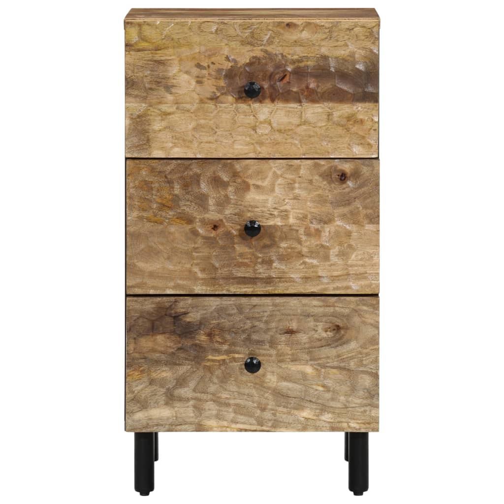 Credenza 40x33x75 cm in Legno Massello di Mango 356914