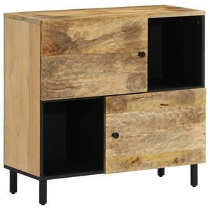 Credenza 80x33x75 cm in Legno Massello di Mango 356918