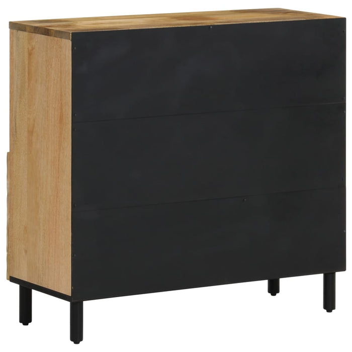 Credenza 80x33x75 cm in Legno Massello di Mango 356918