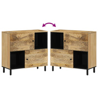 Credenza 80x33x75 cm in Legno Massello di Mango 356918