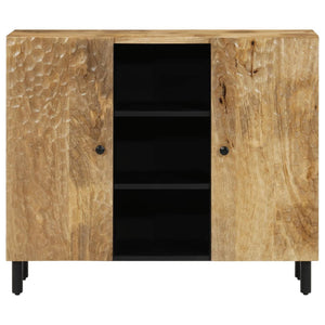 Credenza 90x33x75 cm in Legno Massello di Mango 356919