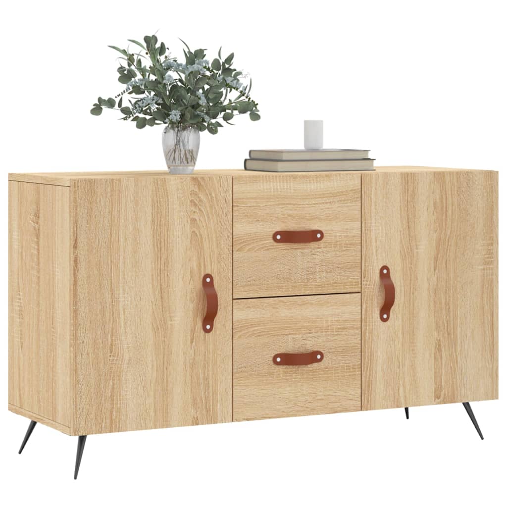 Credenza Rovere Sonoma 100x36x60 cm in Legno Multistratocod mxl 128344