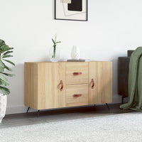 Credenza Rovere Sonoma 100x36x60 cm in Legno Multistratocod mxl 128344