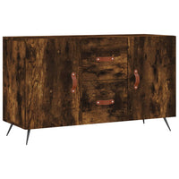 Credenza Rovere Fumo 100x36x60 cm in Legno Multistrato 828145