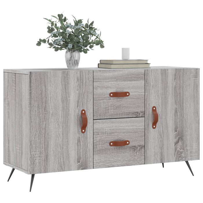 Credenza Grigio Sonoma 100x36x60 cm in Legno Multistrato 828146