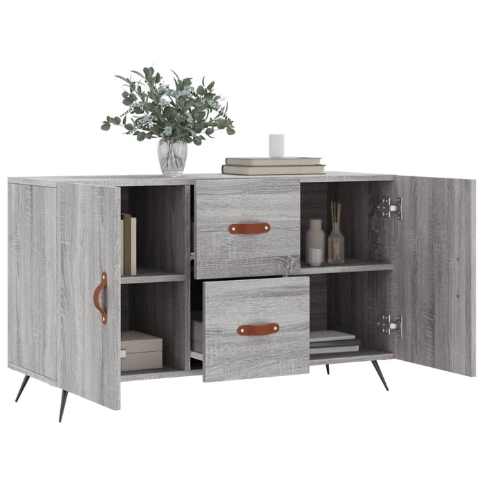 Credenza Grigio Sonoma 100x36x60 cm in Legno Multistrato 828146