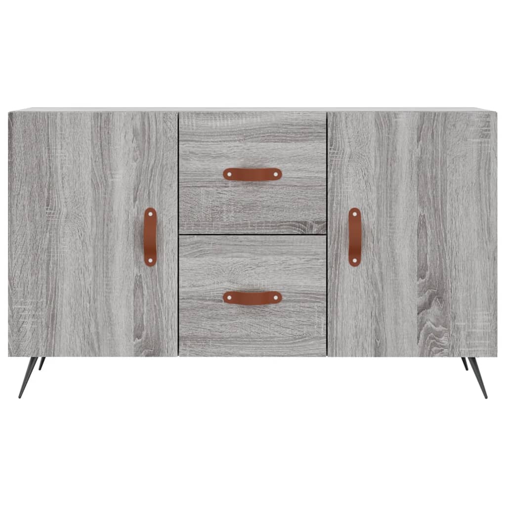 Credenza Grigio Sonoma 100x36x60 cm in Legno Multistrato 828146