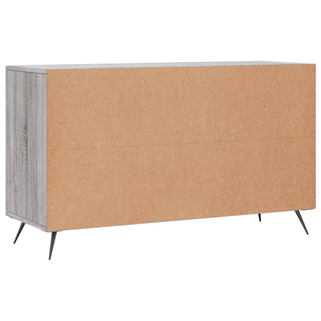 Credenza Grigio Sonoma 100x36x60 cm in Legno Multistrato 828146