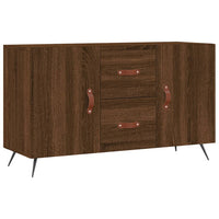 Credenza Rovere Marrone 100x36x60 cm in Legno Multistrato 828147