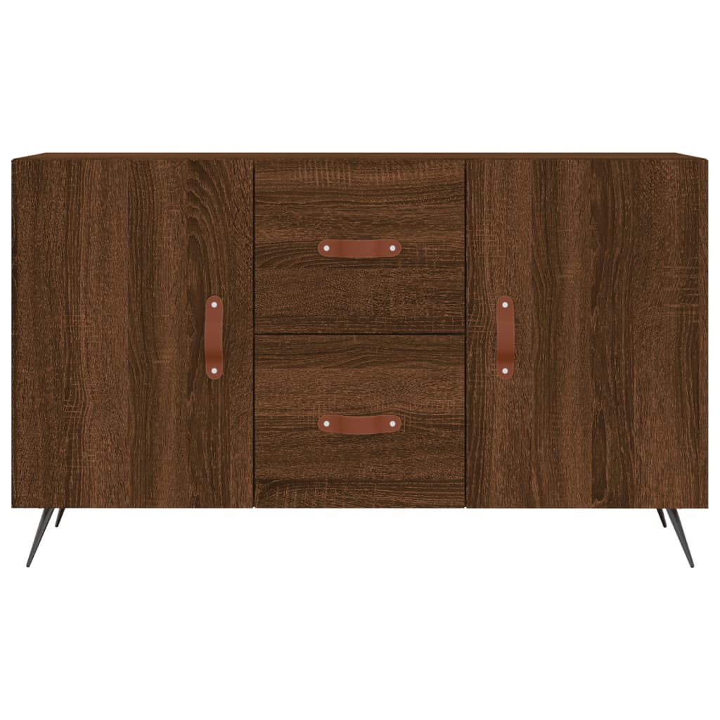 Credenza Rovere Marrone 100x36x60 cm in Legno Multistrato 828147