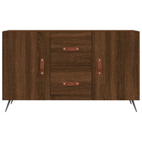 Credenza Rovere Marrone 100x36x60 cm in Legno Multistrato 828147