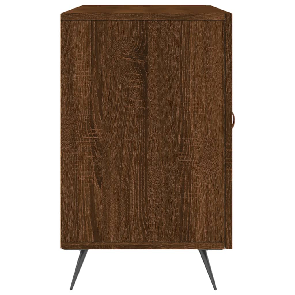 Credenza Rovere Marrone 100x36x60 cm in Legno Multistrato 828147