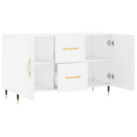 Credenza Bianca 100x36x60 cm in Legno Multistrato 828148