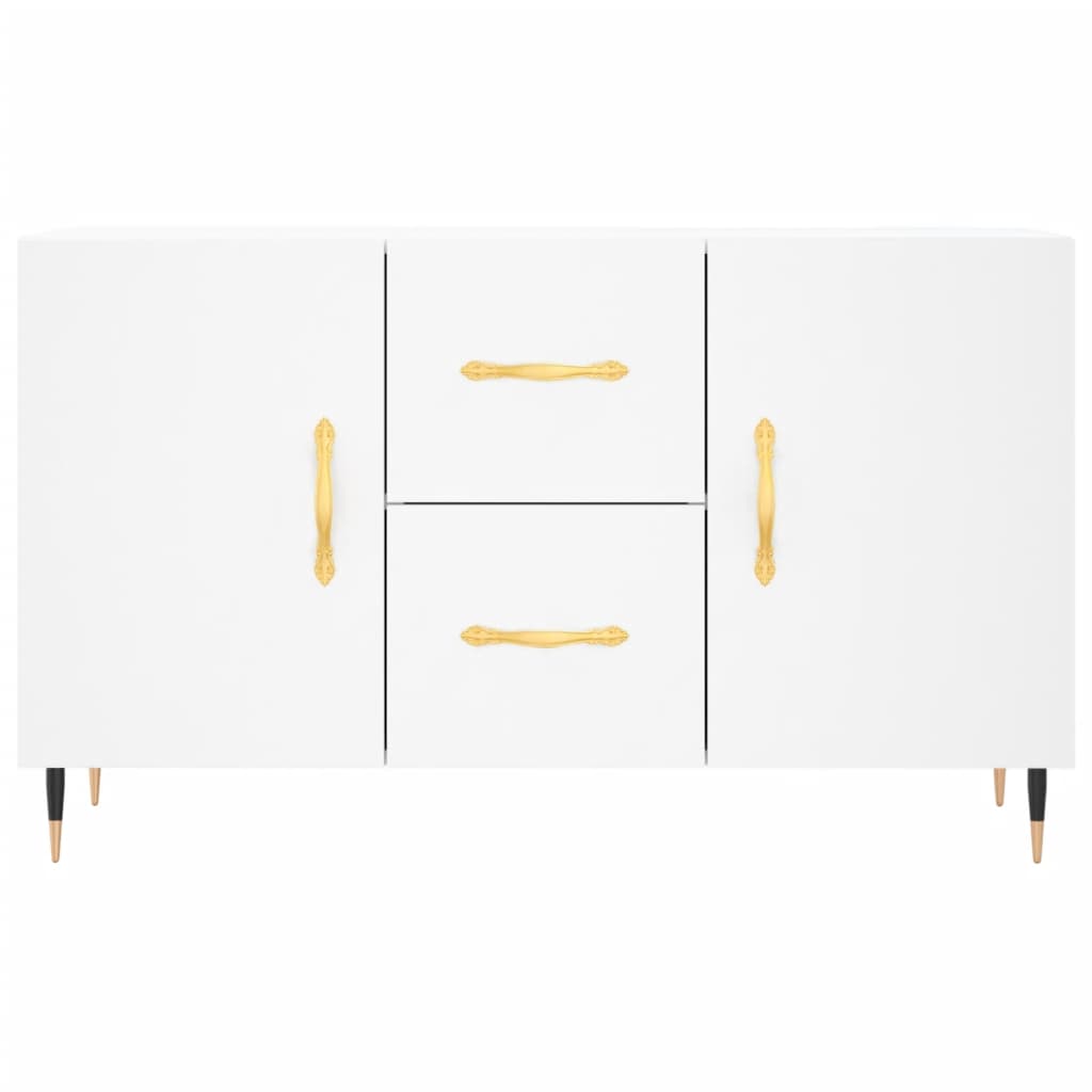 Credenza Bianca 100x36x60 cm in Legno Multistrato 828148