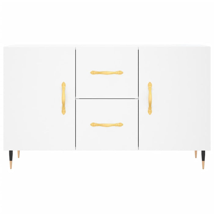 Credenza Bianca 100x36x60 cm in Legno Multistrato 828148