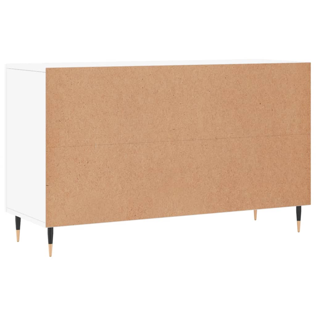 Credenza Bianca 100x36x60 cm in Legno Multistrato 828148