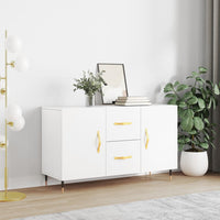 Credenza Bianca 100x36x60 cm in Legno Multistrato 828148