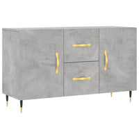 Credenza Grigio Cemento 100x36x60 cm in Legno Multistratocod mxl 103933