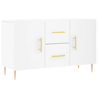 Credenza Bianca 100x36x60 cm in Legno Multistrato 828156