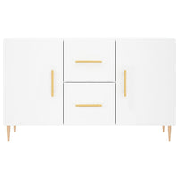 Credenza Bianca 100x36x60 cm in Legno Multistrato 828156