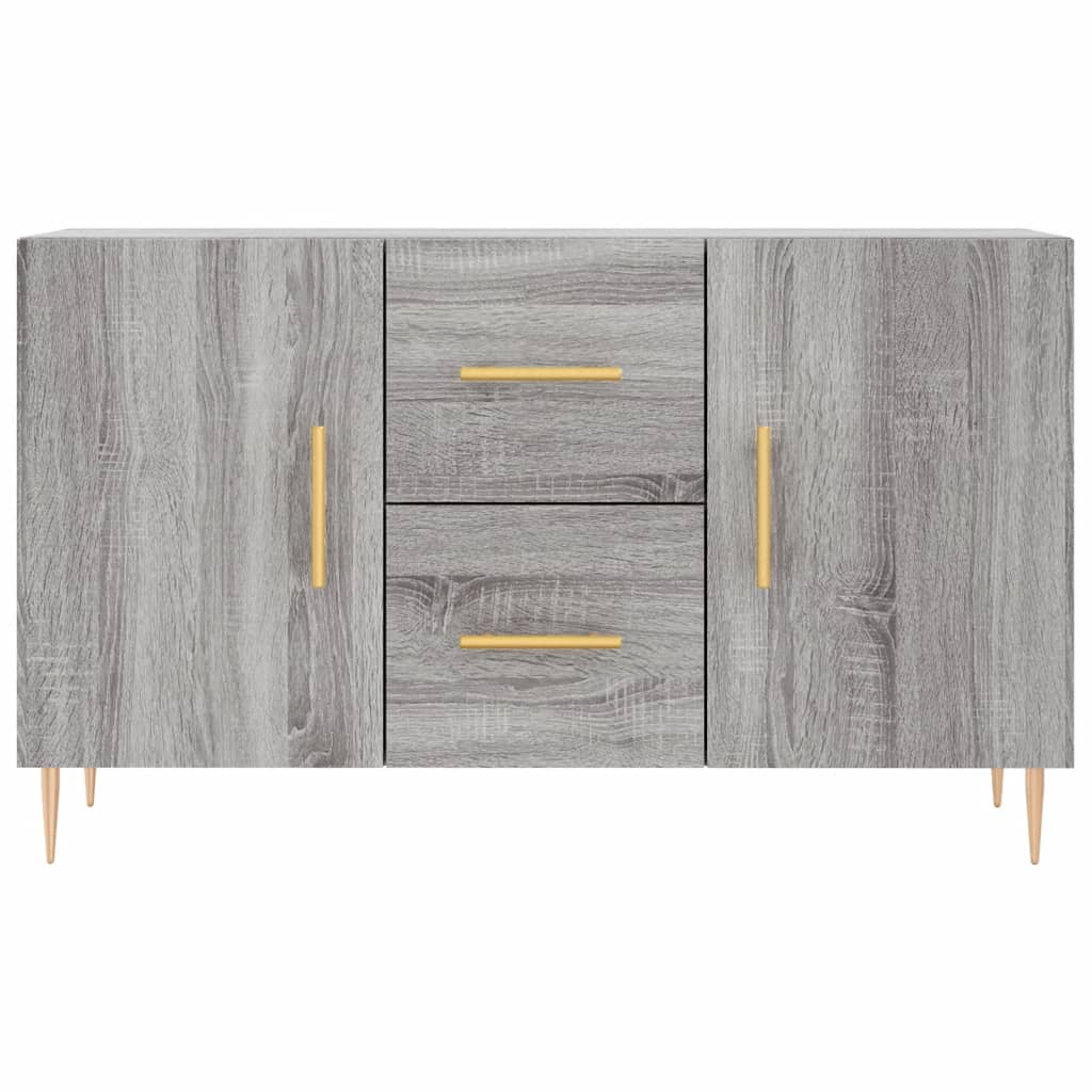 Credenza Grigio Sonoma 100x36x60 cm in Legno Multistrato 828162