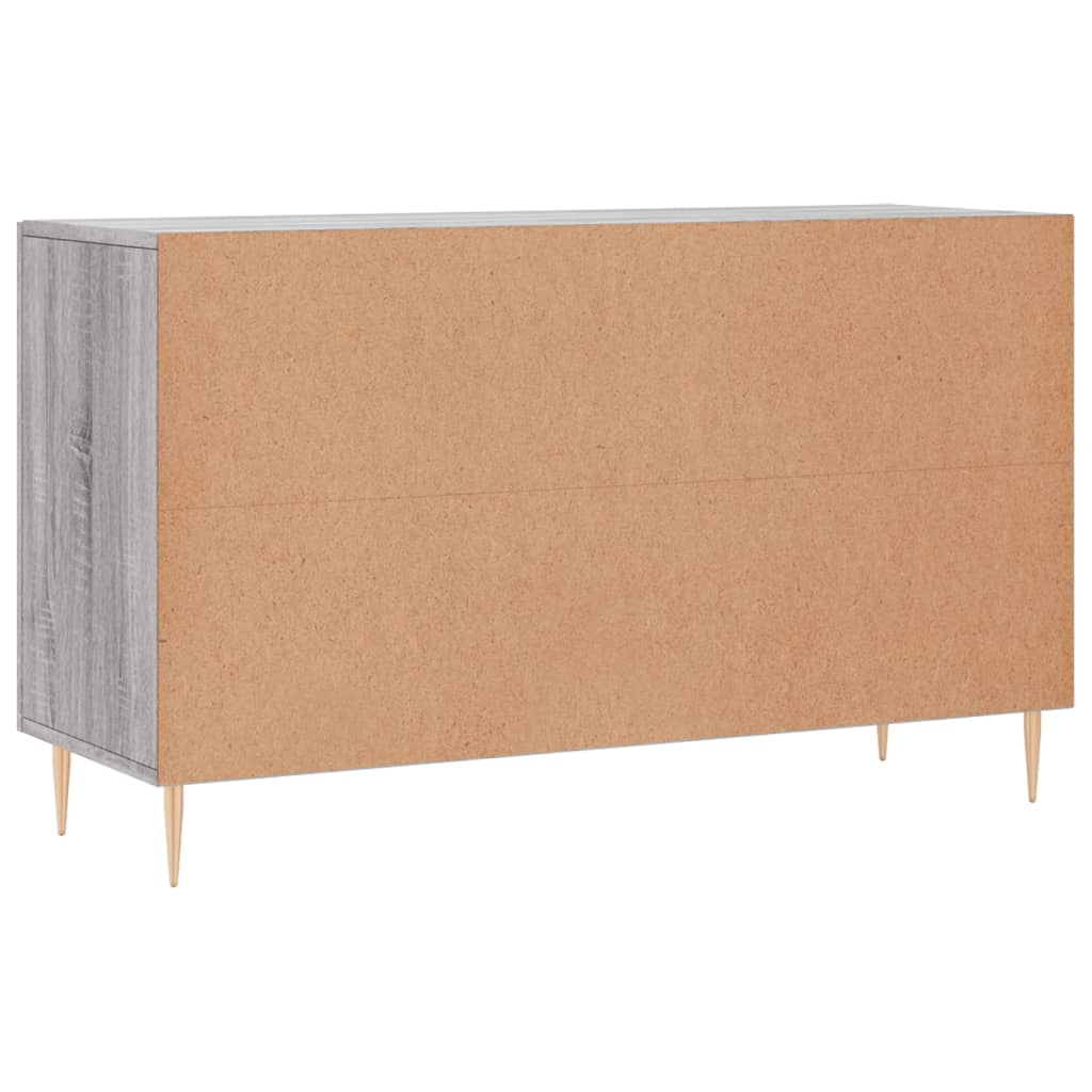 Credenza Grigio Sonoma 100x36x60 cm in Legno Multistrato 828162