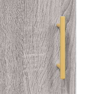 Credenza Grigio Sonoma 100x36x60 cm in Legno Multistrato 828162