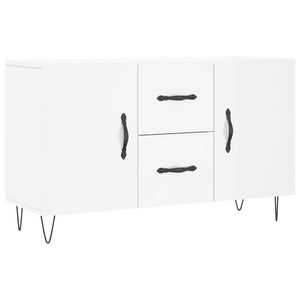 Credenza Bianco Lucido 100x36x60 cm in Legno Multistratocod mxl 80033