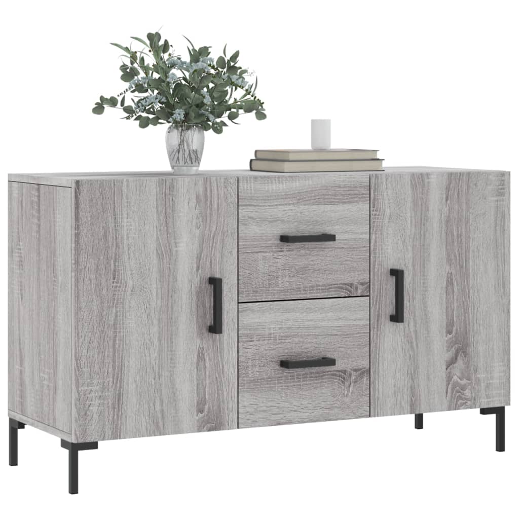 Credenza Grigio Sonoma 100x36x60 cm in Legno Multistrato 828178